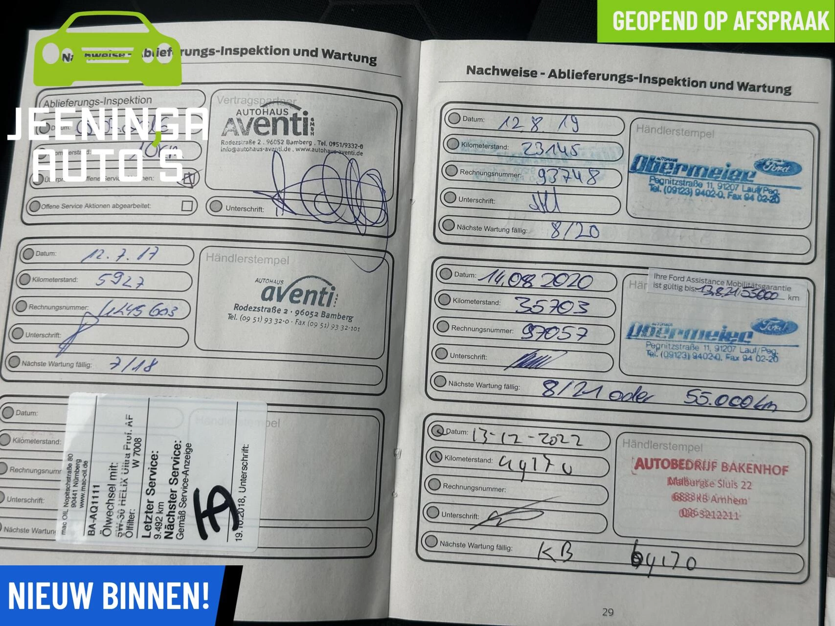 Hoofdafbeelding Ford B-MAX