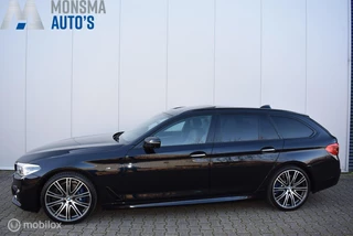 BMW 530i Touring M-Sport Carbonschwarz Pano H/K ACC HUD 360° Keyless 20" LMV Elek. trekhaak