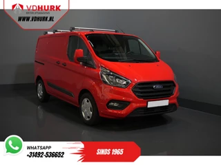 Ford Transit Custom 300 2.0 TDCI 130 pk Aut. Limited 2x Schuifdeur/ Bi-Xenon/ Sortimo/ Standkachel/ Stoelverw./ Carplay/ Camera/ PDC/ Cruise