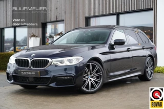 BMW 5-serie Touring 520i High Executive M | Dealer onderhouden | Panoramisch schuif/kanteldak | Stoel en stuurwielverwarming | Trekhaak | Keyless | Eerste eigenaar | Origineel NL | Sfeerverlichting |