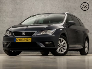 SEAT Leon ST 1.0 TSI Sport (APPLE CARPLAY, NAVIGATIE, CLIMATE, CAMERA, KEYLESS, SPORTSTOELEN, GETINT GLAS, LANE ASSIST, PARKEERSENSOREN, NIEUWE APK, NIEUWSTAAT)