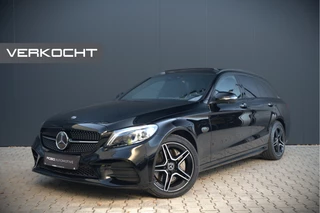 Mercedes-Benz C-Klasse Estate 300 e Business Solution AMG Limited | Burmester | Panoramadak | Memory Seats | Keyless | Ambiance Verlichting | 360 Camera | Stoelverwarming | Massage | Adaptive Cruise Control | LED | Head-Up Display | HUD |  Apple Carplay |