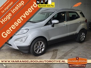 Ford EcoSport 1.0 Titanium, stoel-, stuur-, voorruitverw., clima, cruise, camera