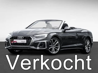 Audi A5 Cabriolet 40 Tfsi S-Tronic S-LINE (2x) ** MATRIX, VIRTUAL, B&O, ACC, CAMERA, 19-inch LMV ** 1e EIG - UNFALLFREI - AUDI GARANTIE ** ** INFORMEER OOK NAAR ONZE AANTREKKELIJKE FINANCIAL-LEASE TARIEVEN **