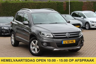 Volkswagen Tiguan 2.0 TSI Sport&Style 4Motion / Trekhaak / Android Auto / Parkeerhulp V+A / 17'' / Xenon / DAB / Navigatie / Stoelverwarming / Cruise Control