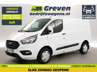 Ford Transit Custom 2.0 Ecoblue L1H1 | Airco | Camera | Cruise | 3-Zits | Trekh. | Stoelverw.