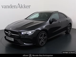Hoofdafbeelding Mercedes-Benz CLA Mercedes-Benz CLA 250e AMG // Panoramadak // Carplay // MultiBeam LED // Sfeerverlichting // Night pakket // Keyless // 18" AMG