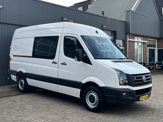 Volkswagen Crafter 50 2.0 TDI L2H2 Werkplaats inrichting Kast Inrichting Servicewagen Trekhaak 3500kg Omvormer Airco Cruise controle 1e eigenaar Dealer onderhouden Euro 6 Bpm vrij