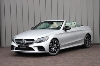 Mercedes-Benz C-Klasse Cabrio AMG 43 4-Matic Aut9 | 390PK | Memory | Carbon | Multibeam | Burmester | Keyles-go | Sfeerverlichting | Air-scarf | Stoelkoeling | Face-lift | 2029.