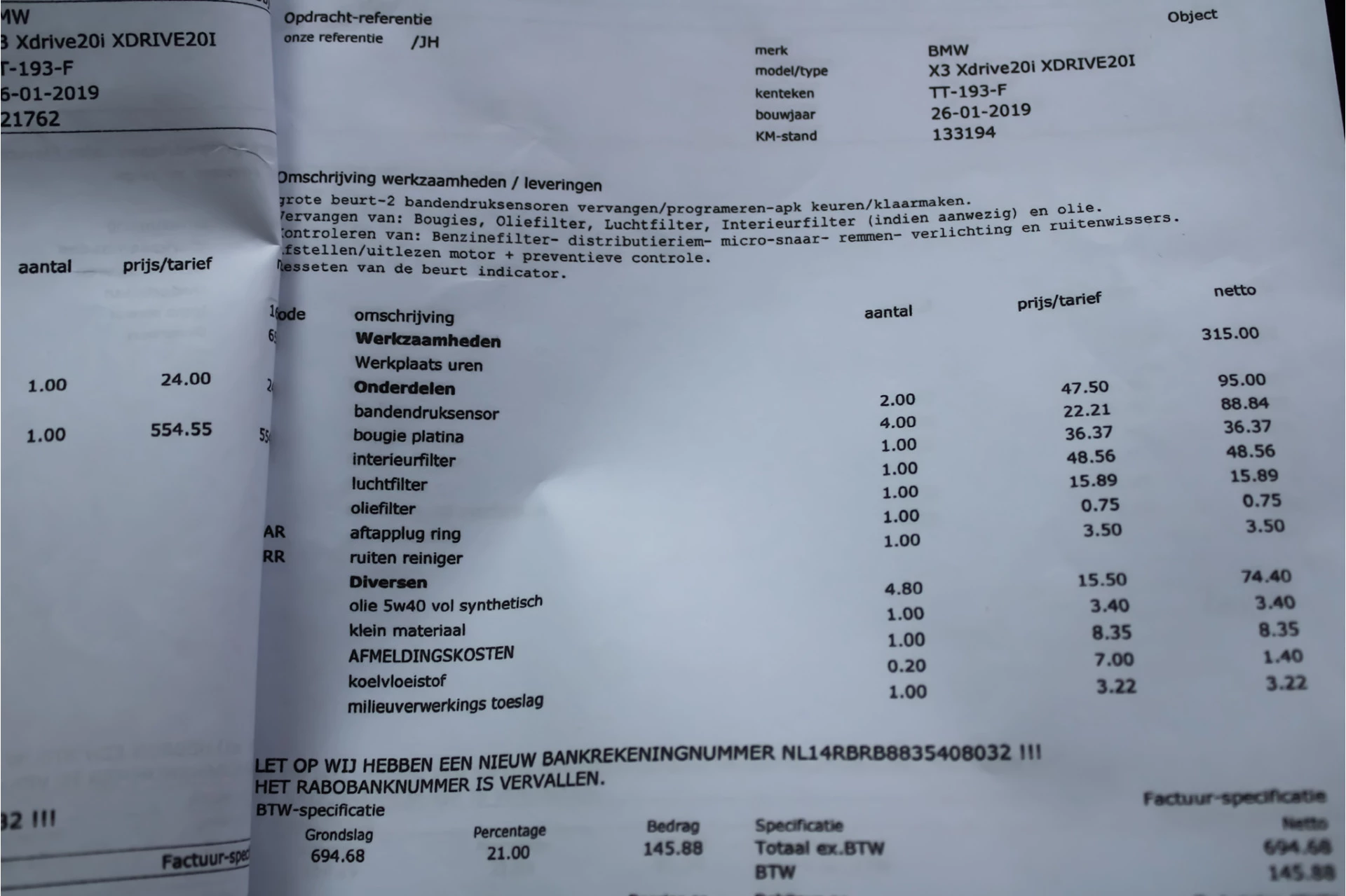 Hoofdafbeelding BMW X3