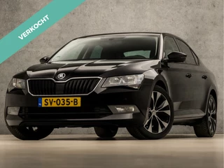 Škoda Superb 1.4 TSI Sport (APPLE CARPLAY, GROOT NAVI, CLIMATE, STOELVERWARMING, SPORTSTOELEN, GETINT GLAS, TREKHAAK, PARKEERSENSOREN, LM VELGEN, NIEUWSTAAT)
