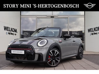MINI Cooper Cabrio John Works Automaat / JCW Sportstoel / Achteruitrijcamera / Comfort Access / LED / Head-Up / Harman-Kardon / Stoelverwarming
