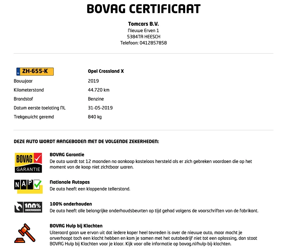 Hoofdafbeelding Opel Crossland X