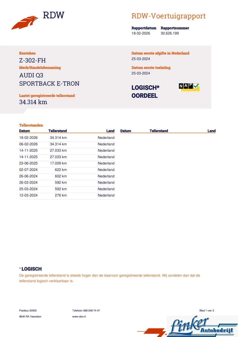 Hoofdafbeelding Audi Q3