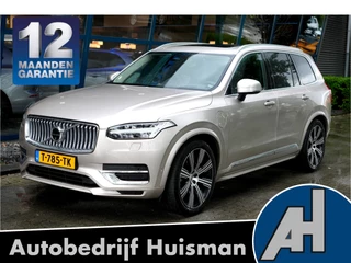 Volvo XC90 2.0 T8 AWD 335kW/455pk Aut8 Recharge Long Range Ultimate Bright 7P LUCHTVERING + BOWERS&WILKINS + PANORAMADAK + STOEL-&STUURVERWARMING + STOELMASSAGE + ADAPT.CRUISE + PILOT ASSIST + BLIS + GOOGLE DASH&SERVICES + 360 CAMERA + PARKSENSOREN V&A + 21" LM-VELG