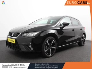 SEAT Ibiza 1.0 EcoTSI FR Climate Control Adaptieve cruise control LED Keyless Parkeersensoren Verwarmde voorstoelen Achteruitrij camera Apple Carplay/ Andriod Auto