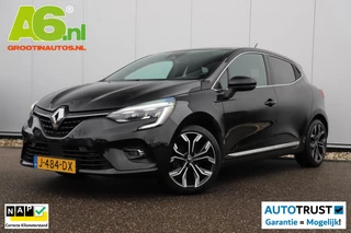 Renault Clio 1.0 TCe Intens Half Leder Sfeerverlichting 17 inch LMV Full LED Climate Cruise Control Navigatie Achteruitrijcamera Carplay Android Parkeersensor Rijstrooksensor