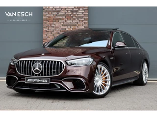 Mercedes-Benz S-Klasse AMG 63 S E Performance | 802pk | MANUFAKTUR | Keramisch | Achterasbesturing | Burmester High End | Distronic+ | HUD | Chauffeurspakket | Entertainmentpakket Premium Achter | Stoelventilatie V+A | Vlakkenverwarming |