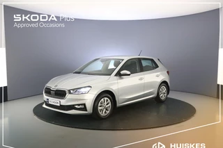Hoofdafbeelding Škoda Fabia Skoda Fabia Ambition 1.0 TSI 110pk DSG Automaat Cruise control, Parkeersensoren, App connect, Stoelverwarming, Airco, DAB, Radio, Bluetooth, LED koplampen
