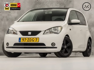 SEAT Mii 1.0 Sport (5 DEURS, SCHUIFDAK, NAVIGATIE, BLUETOOTH, CRUISE, AIRCO, SPORTSTOELEN, PAKEERSENSOREN, LM VELGEN, GETINT GLAS, NIEUWSTAAT)