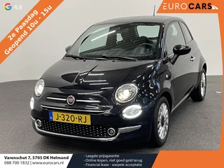 Fiat 500 1.0 Hybrid Star Panoramadak Airco Navi Carplay Design Leder Cruise Control LM Velgen Virtual Cockpit