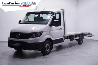 Volkswagen Crafter 2.0 TDI 140 pk L4 Autotransporter Airco, Cruise Control, Trekhaak 3.000 kg, BPM vrij, 3-Zits