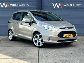 Hoofdafbeelding Ford B-MAX Ford B-Max 1.0 EcoBoost Titanium / TREKHAAK / LEDER / APK 09-2025!