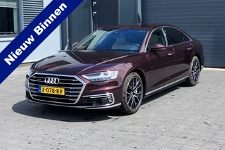 Hoofdafbeelding Audi A8 Audi A8 60 TFSIe 462pk quattro Pro Line Plus 20" LUCHTVERING B&O UNIEK!