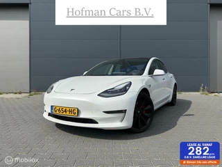 Tesla Model 3 Performance AWD 75 kWh 462PK Dual Motor Pearl Autopilot Marge