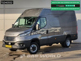Iveco Daily 35C21 3.0L Automaat 210PK L2H2 Dubbellucht 3,5t Trekgewicht LED ACC Navi Airco Camera Euro6 L2 12m3 Airco