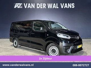 Toyota ProAce Worker 2.0 D-4D 145pk L3H1 Euro6 Airco | 2x zijdeur | Apple Carplay | Cruisecontrol | Sidebars Android Auto, Parkeersensoren, Bijrijdersbank