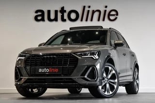 Audi Q3 45 TFSI e S-Line. Pano, ACC, Memory, 360, Leder, Keyless, Dodeh, B&O, Sfeer, Matrix, CarPlay!