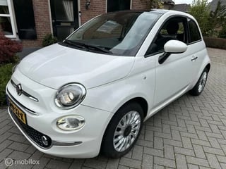 Fiat 500 1.2 Lounge 2016 Nw APK. 78529 km Wit. Panoramadak