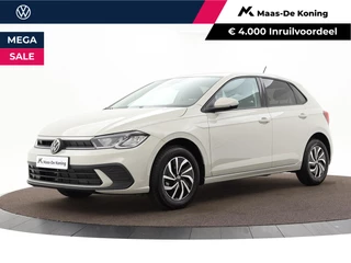 Volkswagen Polo 1.0 TSI 95 pk Life Edition · Camera · Apple/Android Car Play · P-Sensoren · 15'' Inch · MEGA Sale · Prijs is inclusief inruilpremie ·