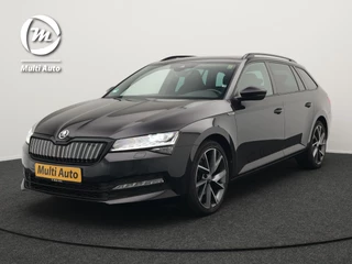 Škoda Superb Combi 1.4 TSI iV Sportline Plug In Hybrid 218pk PHEV | Trekhaak af Fabriek | Adaptive Cruise | Alcantara RS Sportstoelen Verwarmd | Canton Audio | 19"L.M |  | Chrystal LED | Virtual |