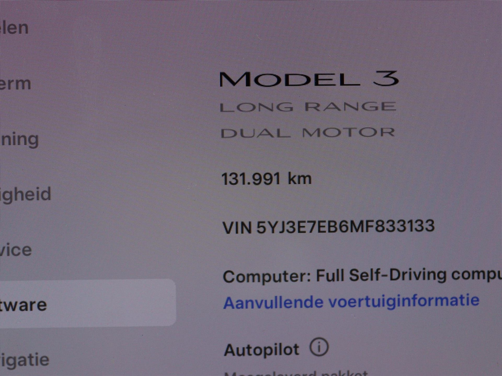 Hoofdafbeelding Tesla Model 3
