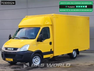 Iveco Daily 35S11 Automaat Luchtvering Bakwagen Camera Meubelbak Koffer Foodtruck Verkoopwagen