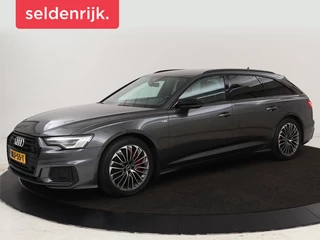 Hoofdafbeelding Audi A6 Audi A6 55 TFSIe S Line | 367pk | Trekhaak | Stoel & stuurverwarming | Adaptive cruise | Camera | Matrix LED | Carplay | Sportstoelen | Half leder | Navigatie
