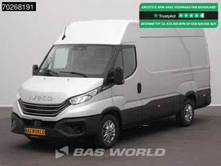 Iveco Daily 35S21 BPM VRIJ! 3.0L Automaat L2H2 210PK 2025-Model 3,5t Trekgewicht ACC LED Navi LM-Velgen Camera Euro6 L2 12m3 Airco Trekhaak
