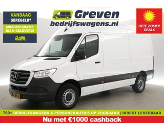 Mercedes-Benz Sprinter 315 1.9 CDI L2H2 150PK 3500KG Trekgew. Automaat Airco Camera Carplay Cruise Trekhaak Navi Elektrpakket