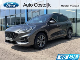 Ford Kuga 2.5 PHEV ST-Line 225PK Winterpack Adaptive Cruise Head-Up Elek. Achterklep Navi Climate Camera Keyless All-Seasons *1500KG Trekgewicht*