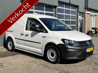 Volkswagen Caddy 2.0 TDI L1H1 Airco Trekhaak 1400kgKastinrichting Schuifdeur Telefoon verbinding 1e eigenaar Kastinrichting Laderkasten Euro 6 bpm vrij