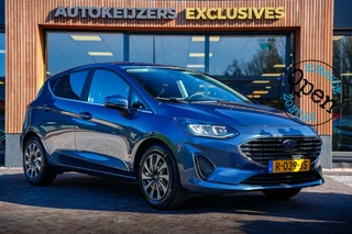 Ford Fiesta 1.0 EcoBoost Hybrid Titanium X Led CarPlay Navi Cruise Clima Stuurverw. DAB+ Camera LED Keyless 15”LM