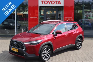 Toyota Corolla Cross 2.0 HYBRID FIRST-EDITION EL-ACHTERKLEP STOELVERW. HALF-LEDER BLIND-SPOT PARK-SENSOREN 18"LMV LED KEYELSS APPLE/ANDROID NL-AUTO