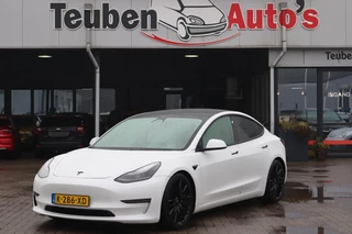 Tesla Model 3 Long Range AWD 75 kWh 92,9% SOH, Warmtepomp, Autopilot computer 3.0, Lichtmetalen wielen, Panoramadak