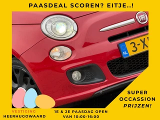 Fiat 500 C -TwinAir Turbo 500S Automaat - Rosso Passione - Superleuk