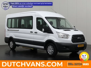Ford Transit 2.0TDCI L3H2 Kombi | Personenbus | 9-Persoons | € 21720,-- Incl BTW/BPM | Airco | Camera | Cruise