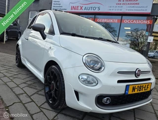 Fiat 500-S 1.2  Navi Pdc Pano Dak Inclusief Nieuwe APK en Afleveringsbeurt
