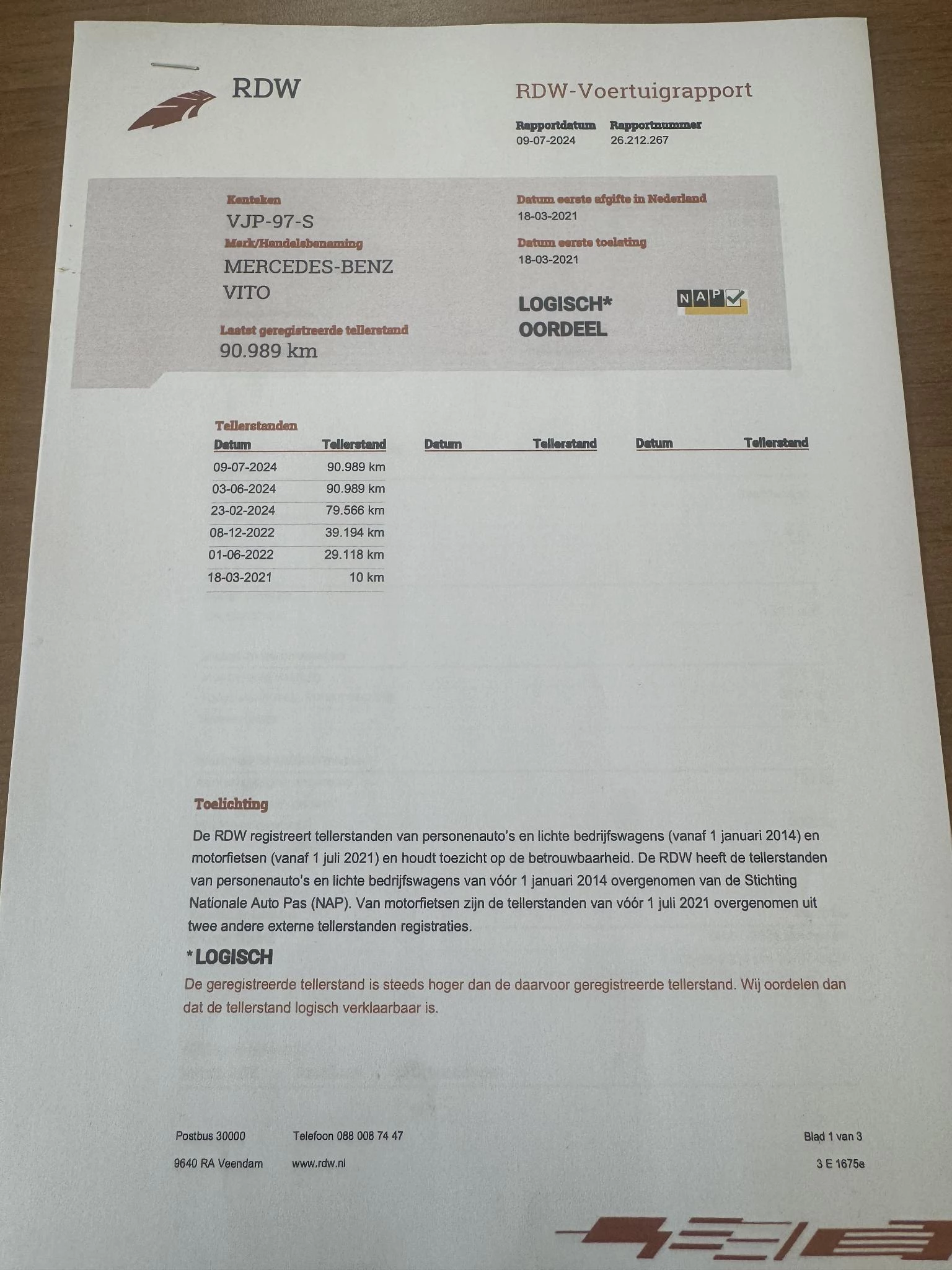 Hoofdafbeelding Mercedes-Benz Vito