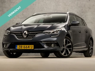 Renault Mégane Estate 1.3 TCe Bose (APPLE CARPLAY, GROOT NAVI, CAMERA, BOSE AUDIO, LEDER, TREKHAAK, SPORTSTOELEN, KEYLESS, PARKEERSENSOREN, NIEUWE APK, NIEUWSTAAT)